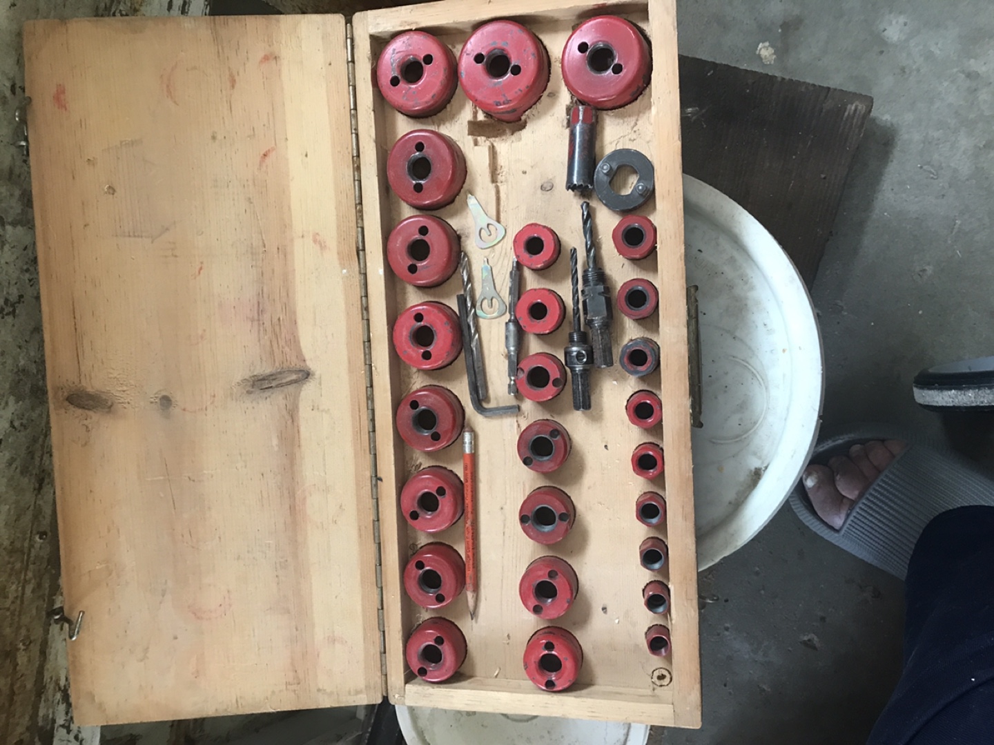 Hole Saw Set with Case