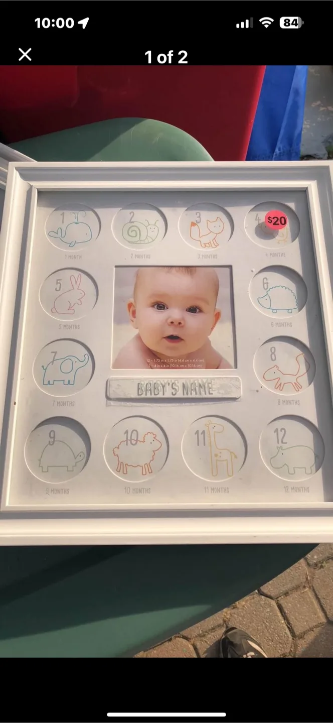 Baby's First Year Picture Frame thumbnail