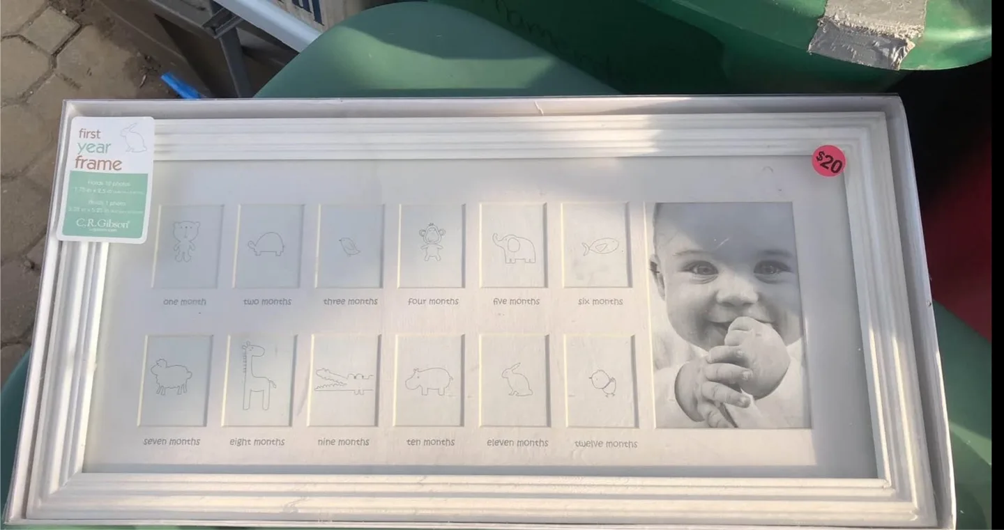 C.R. Gibson First Year Frame - New in Box! thumbnail