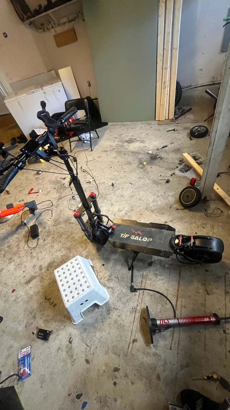 Scooter frame and parts image indicator(2)