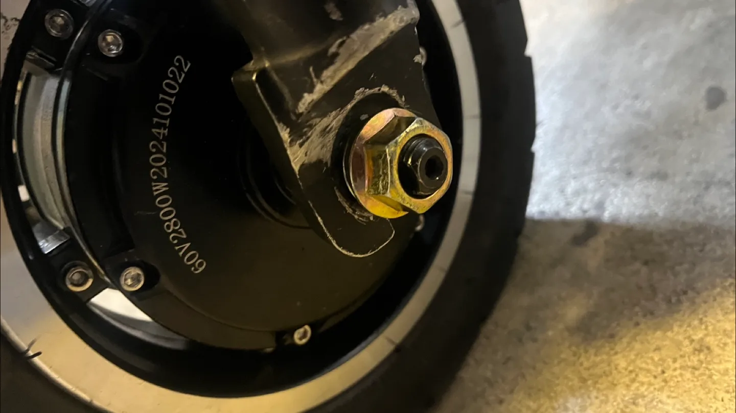 Scooter frame and parts image indicator(6)