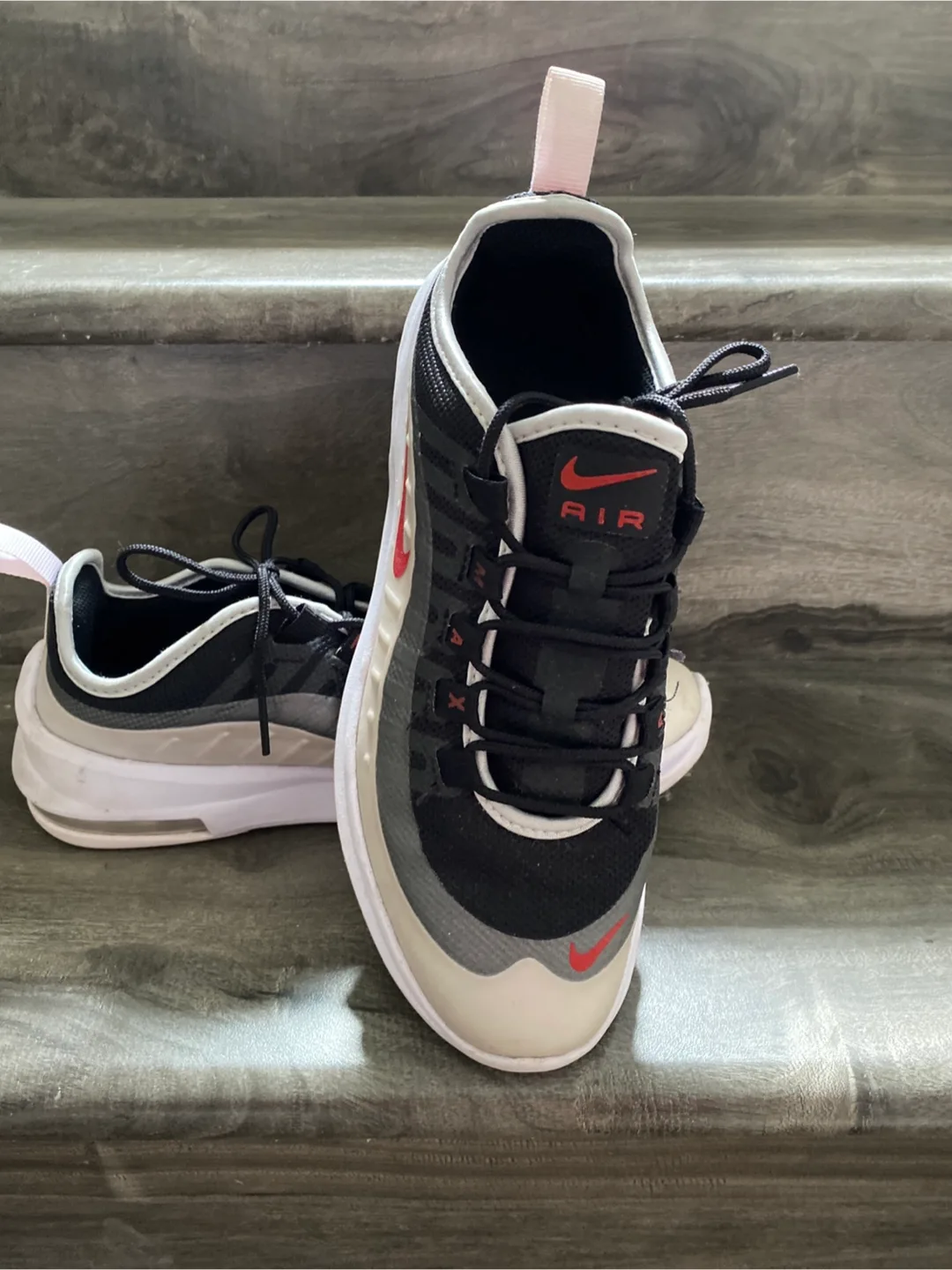 Nike Air Max Axis Sneakers - Black, Grey, Red image indicator(2)