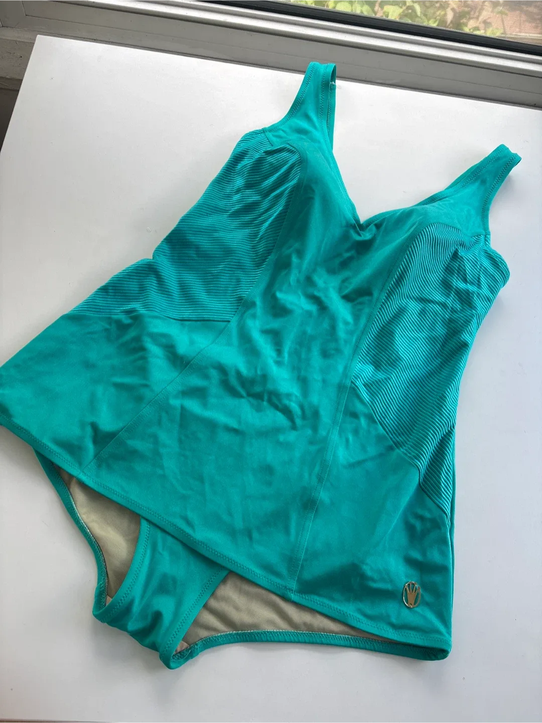 Profile by Gottex Turquoise Tankini Swimsuit thumbnail