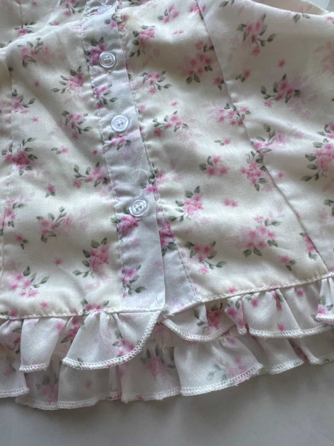 Floral Ruffle Top - Size Small - photo 4