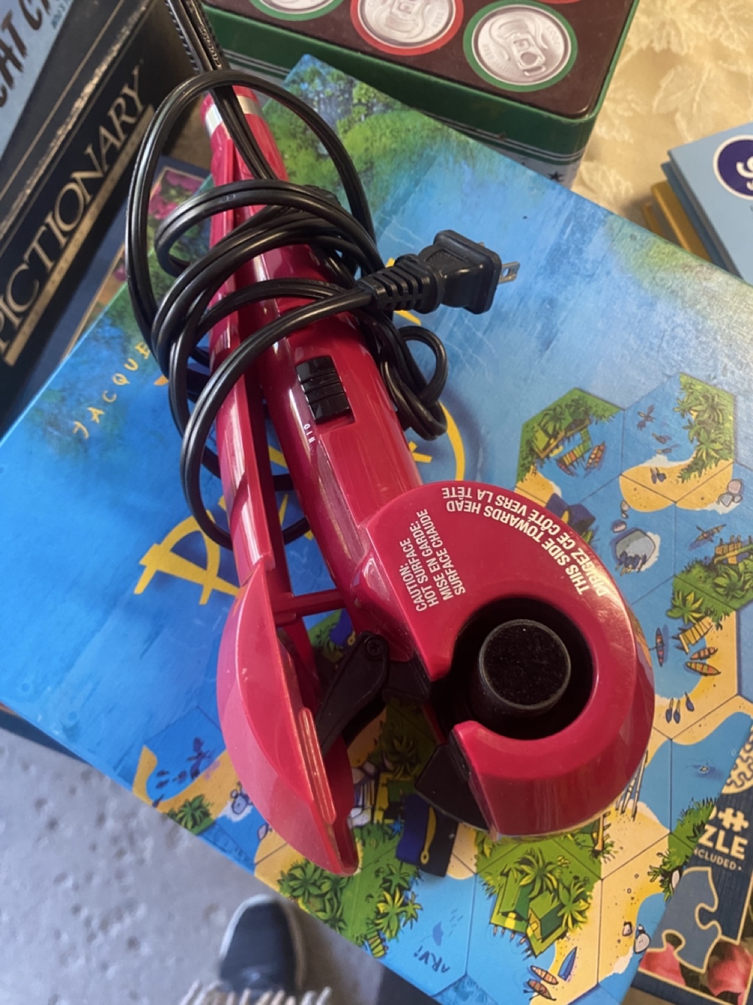 Red Hot Surface Hair Styler