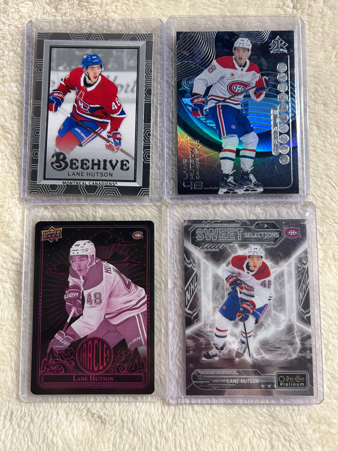 Lane Hutson Hockey Cards - Montreal Canadiens - photo 3