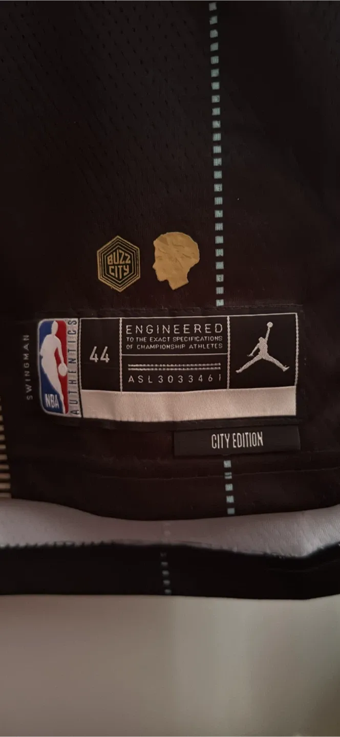 Jordan NBA Charlotte Hornets Ball #1 Jersey - M image indicator(3)