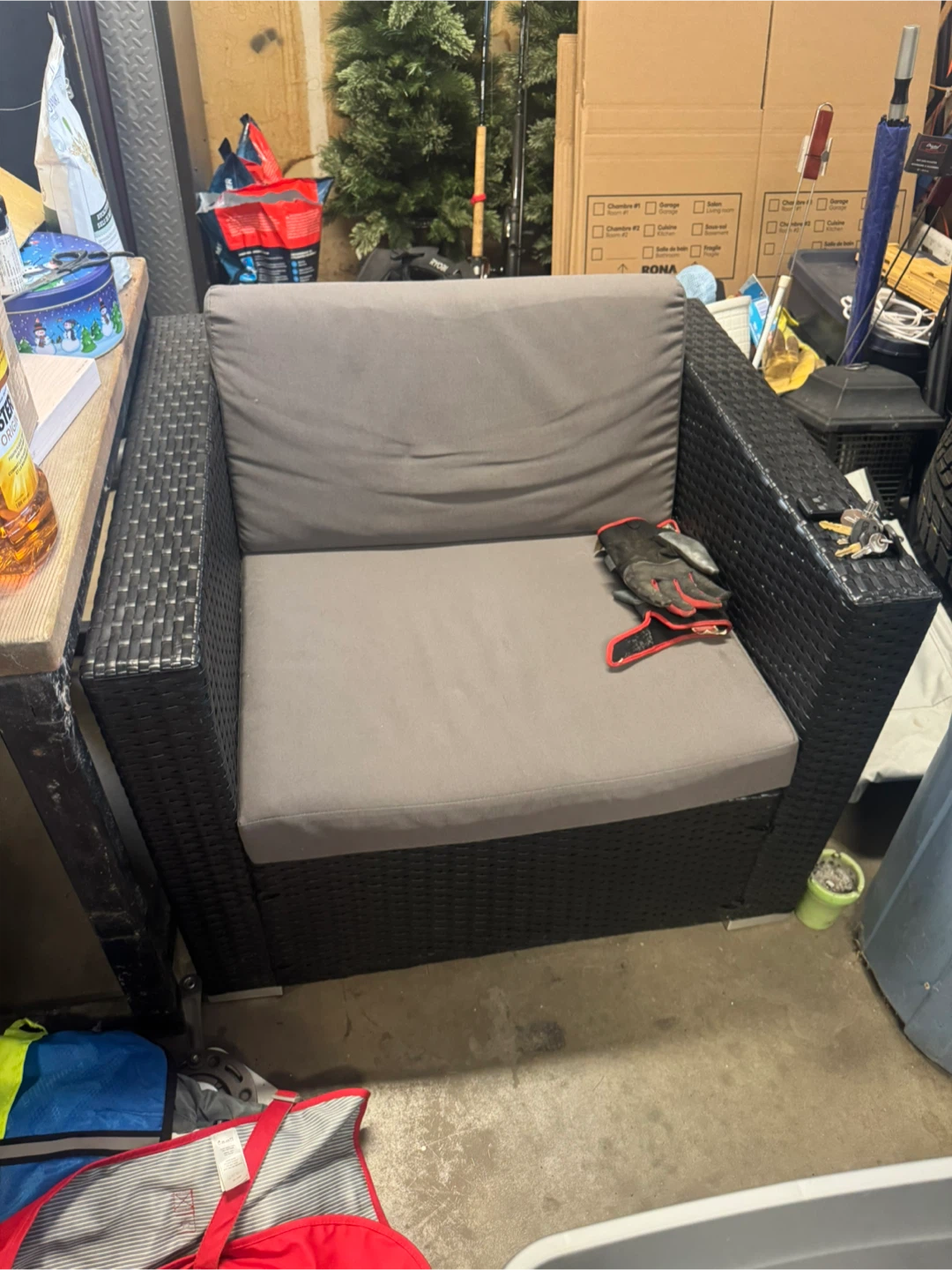 Patio Conversation Set - Sofa and Armchair - photo 4