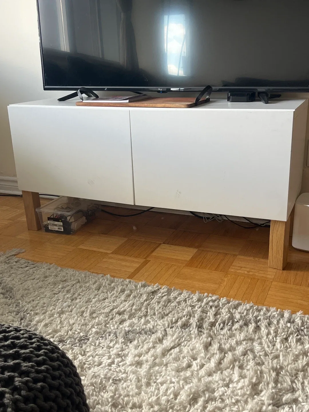 IKEA TV Stand - White