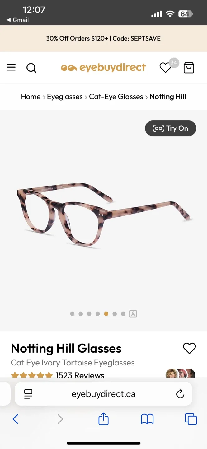 NEW Reading Glasses 0.50+ Single Vision Distance image indicator(2)