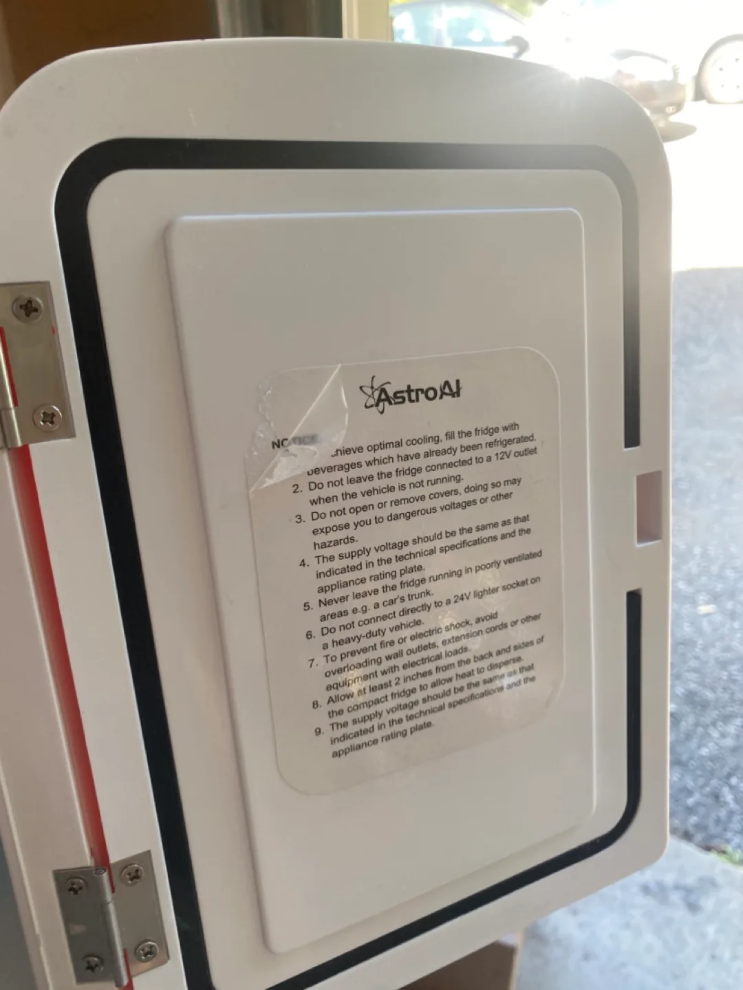 AstroAI Mini Fridge - Pink image indicator(2)