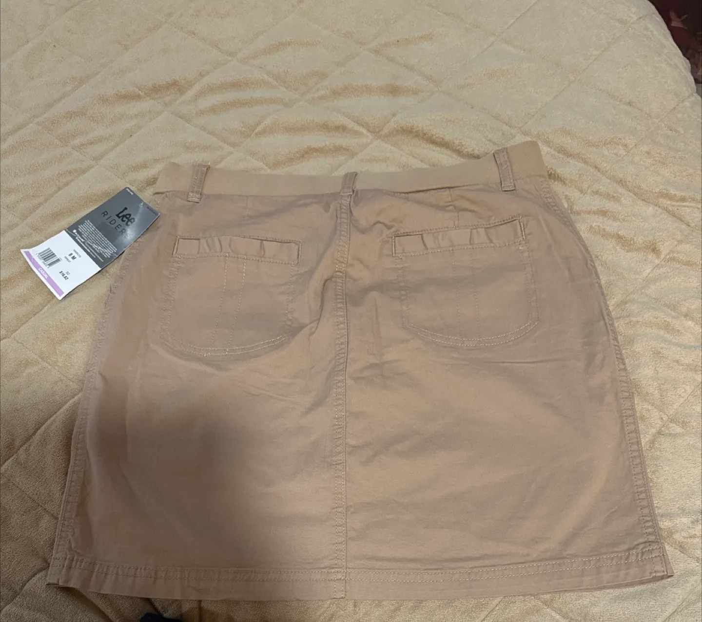 Lee Riders Midrise Utility Skirt - Size 8M, Wheat image indicator(6)