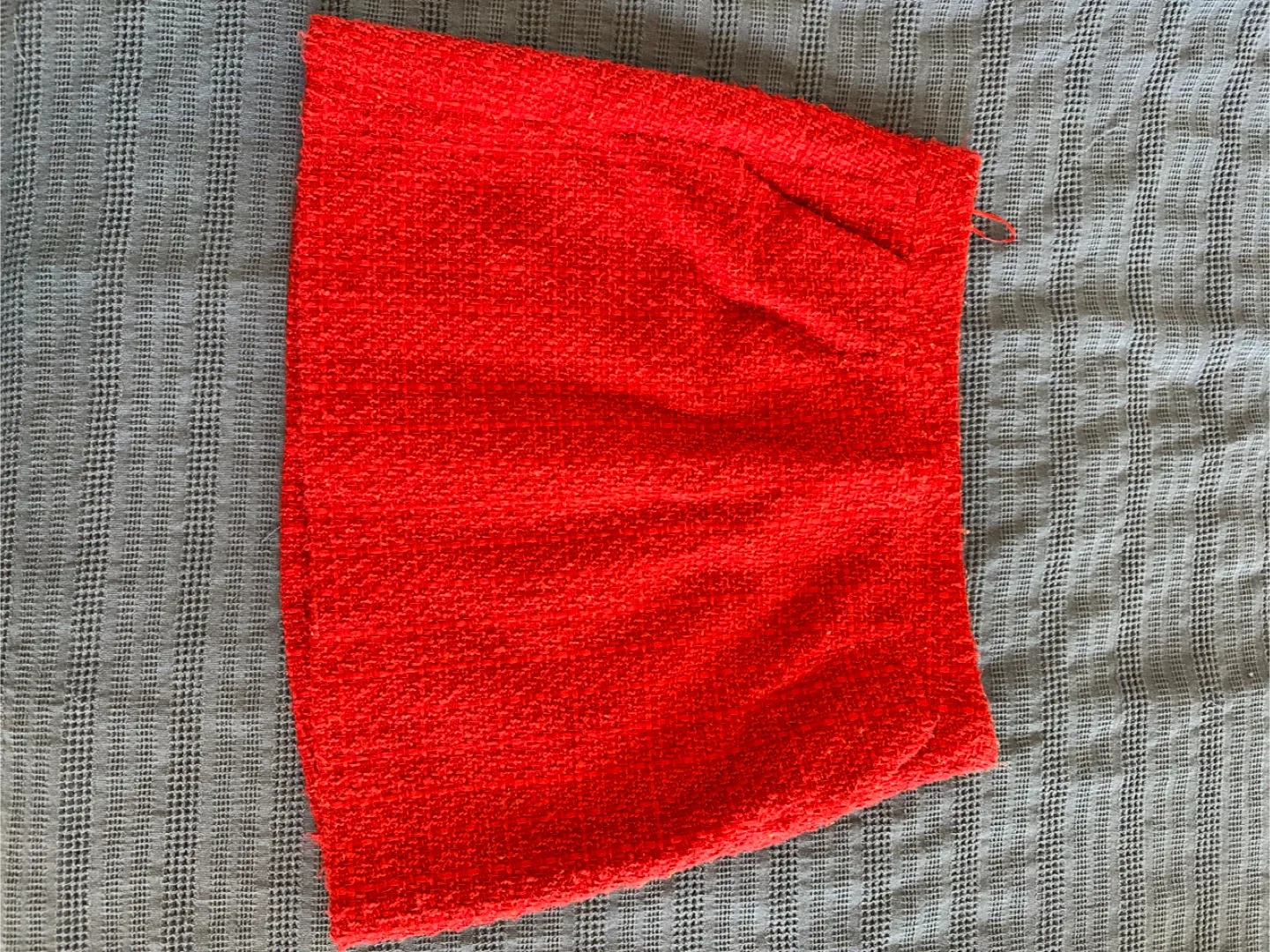 Red French Connection Skirt - size 12 thumbnail