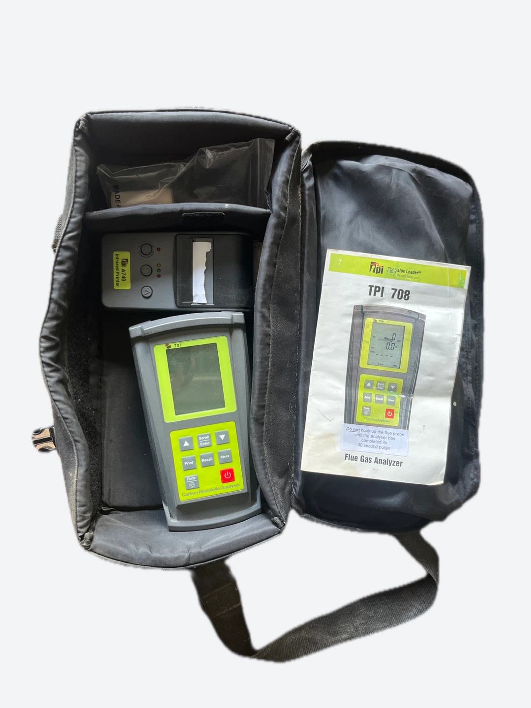 TPI 708 Flue Gas Analyzer