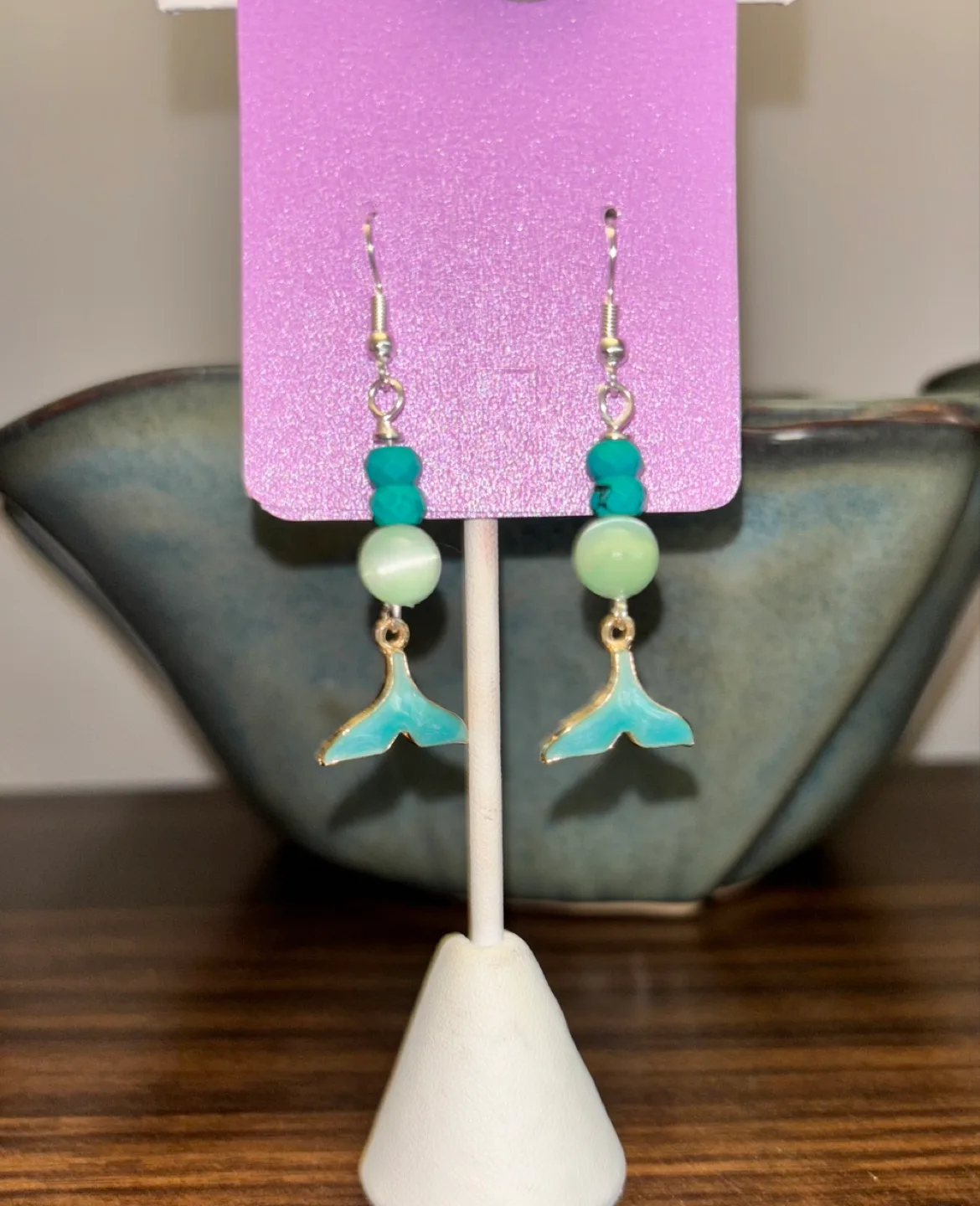 Handmade Tail Earrings thumbnail