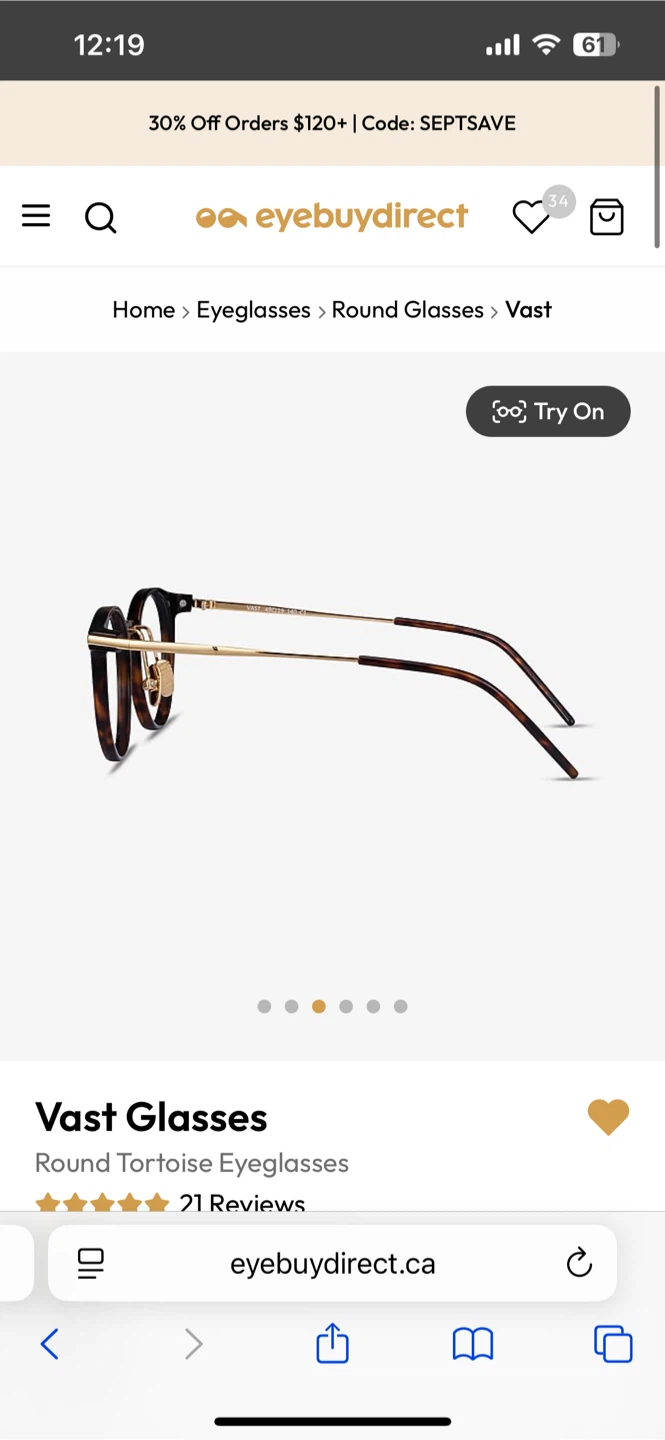 NEW Reading Glasses 0.50+, Medium Frame - photo 5