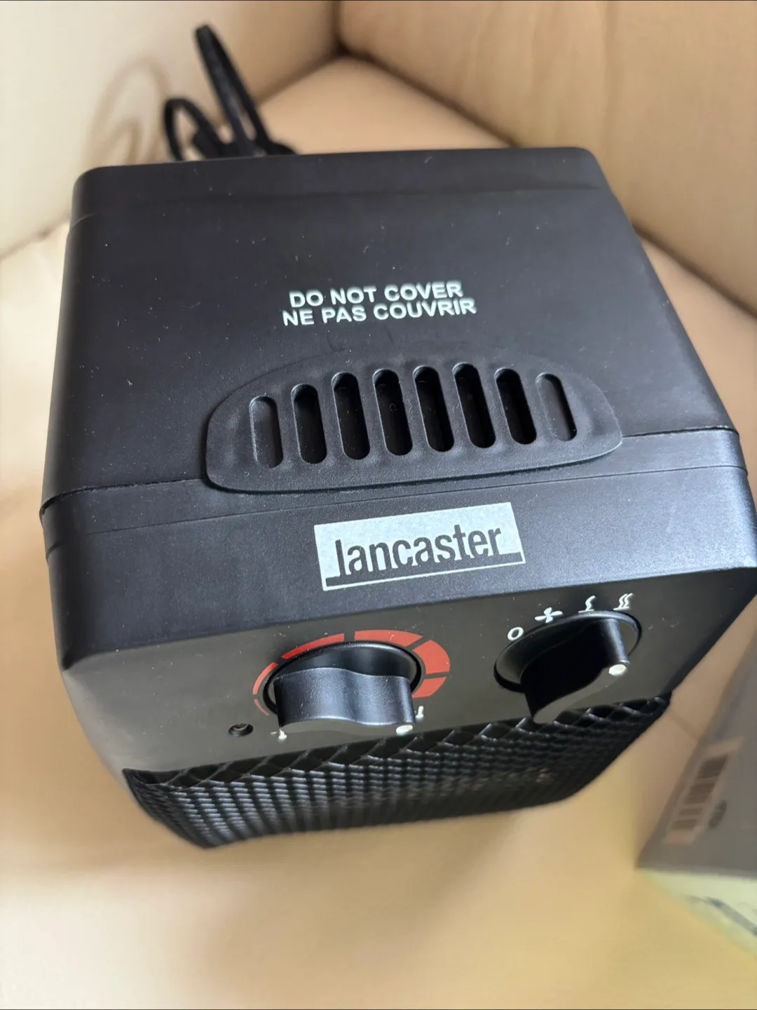 Lancaster Ceramic Heater - Compact & Portable image indicator(2)