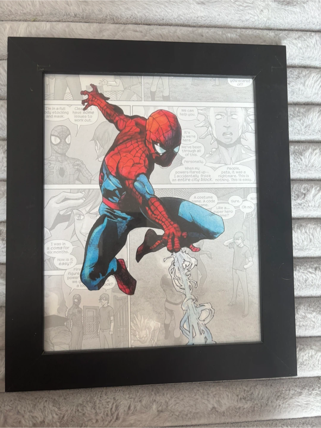 Marvel Comic Framed Art - photo 3