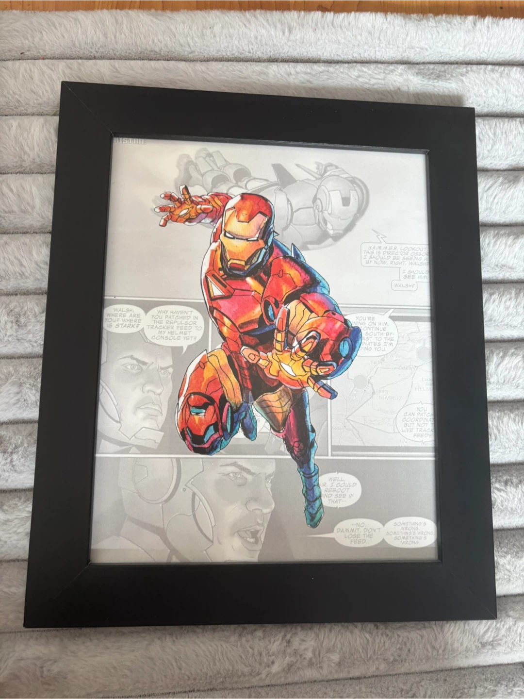 Marvel Comic Framed Art - photo 4