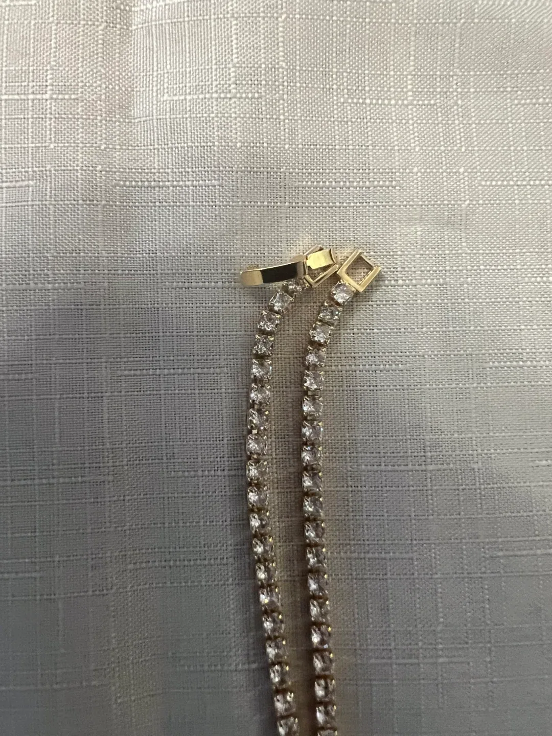 Gold Tone Necklace and Earrings Set image indicator(8)