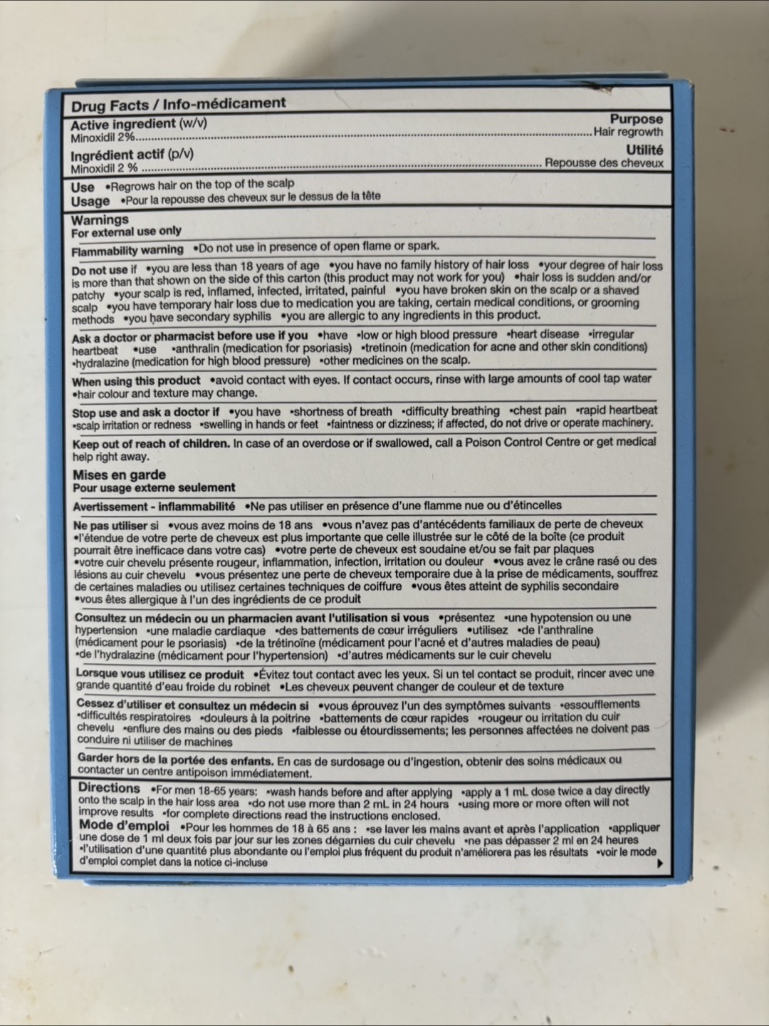 Men's Rogaine Hair Regrowth Treatment - 1 Month Supply - photo 2