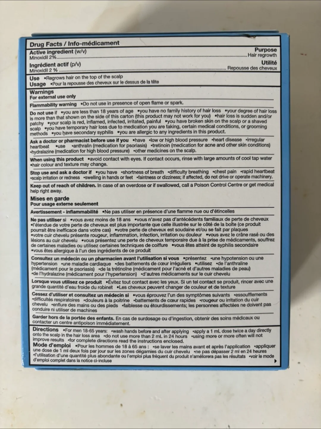 Men's Rogaine Hair Regrowth Treatment - 1 Month Supply image indicator(2)