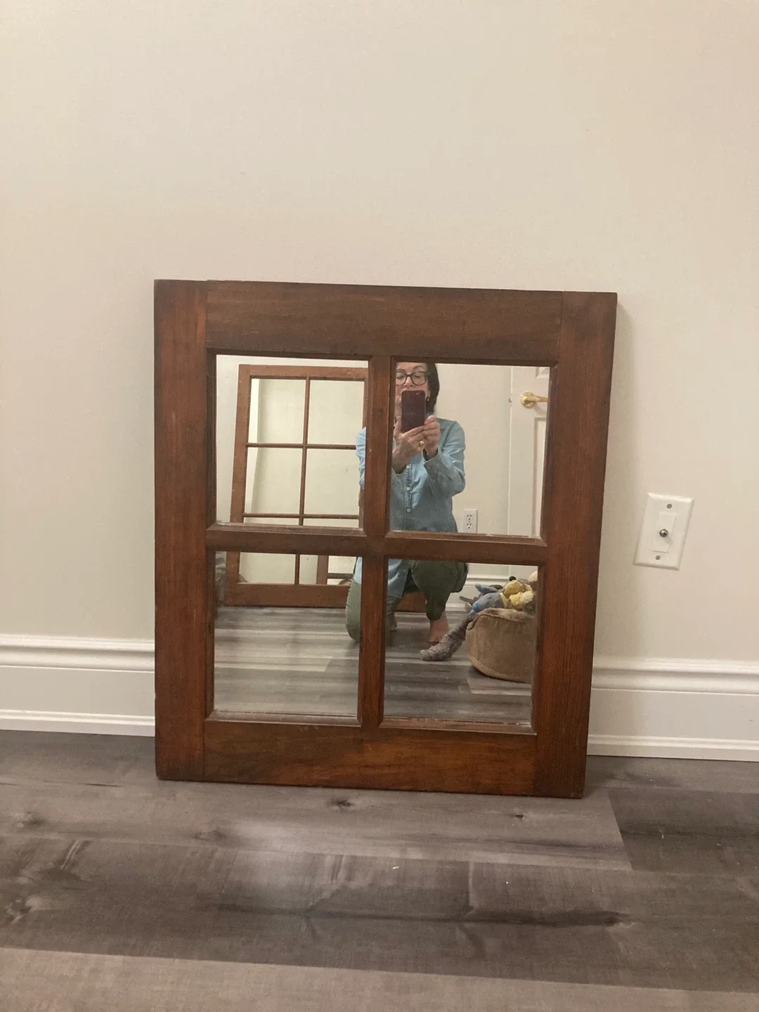 Vintage mirror image indicator(2)