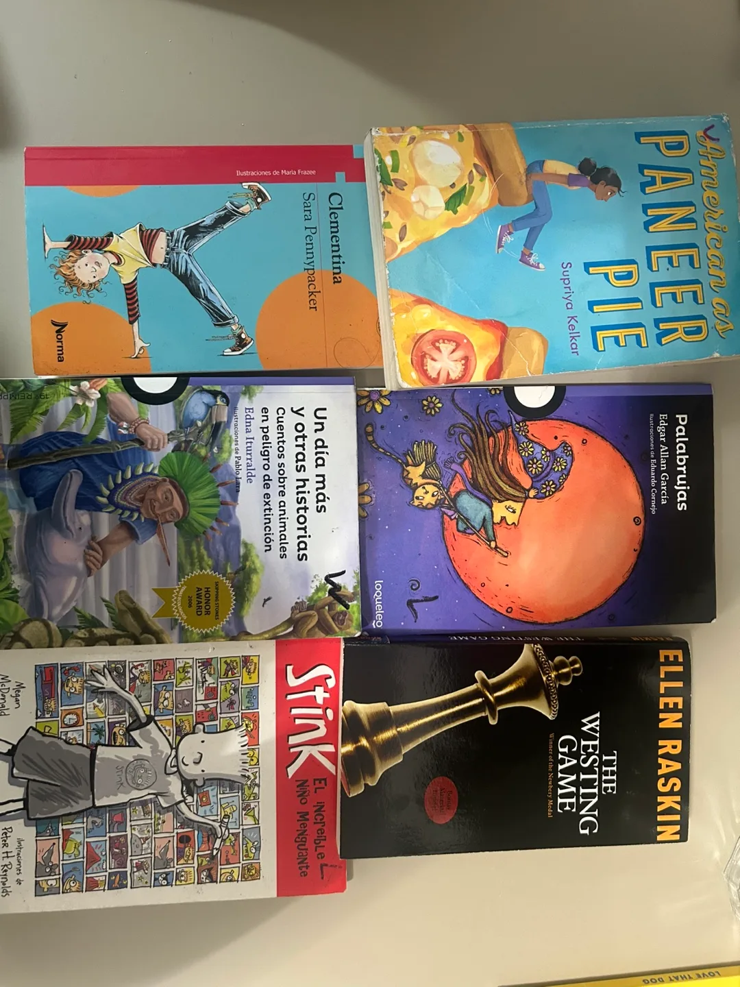 Kids' Books Lot - Clementina, Paneer Pie, Westing Game & More thumbnail