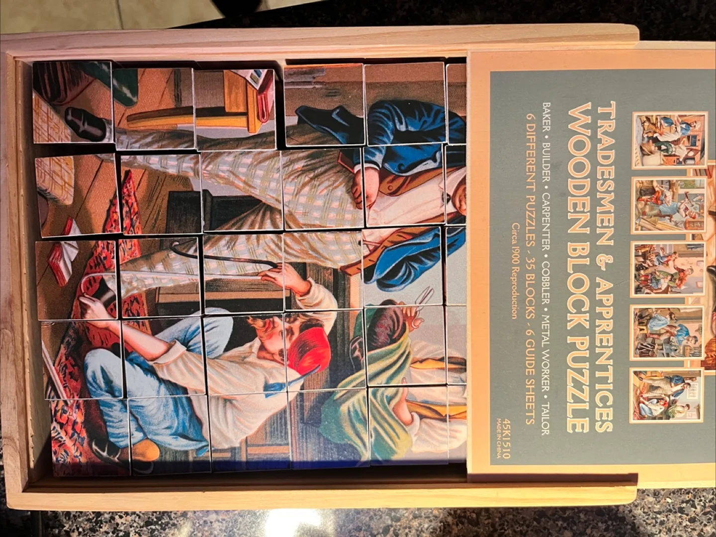 Lee Valley Tools Wooden Block Puzzle thumbnail
