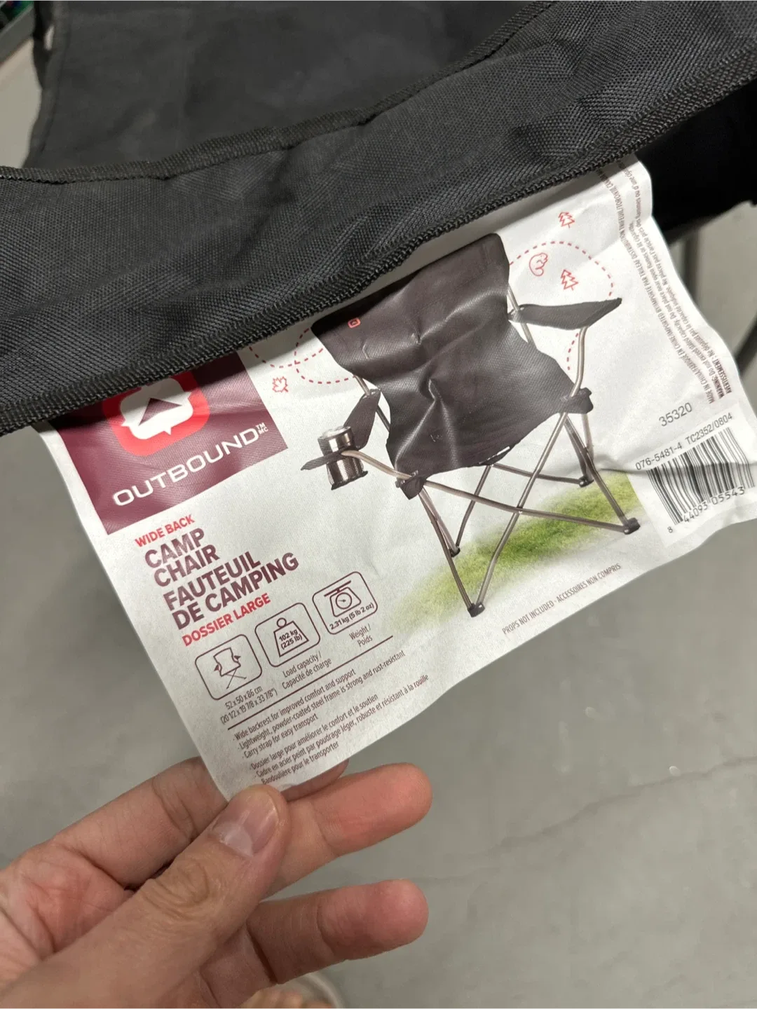 Outbound Wide Back Camp Chair - Large image indicator(4)