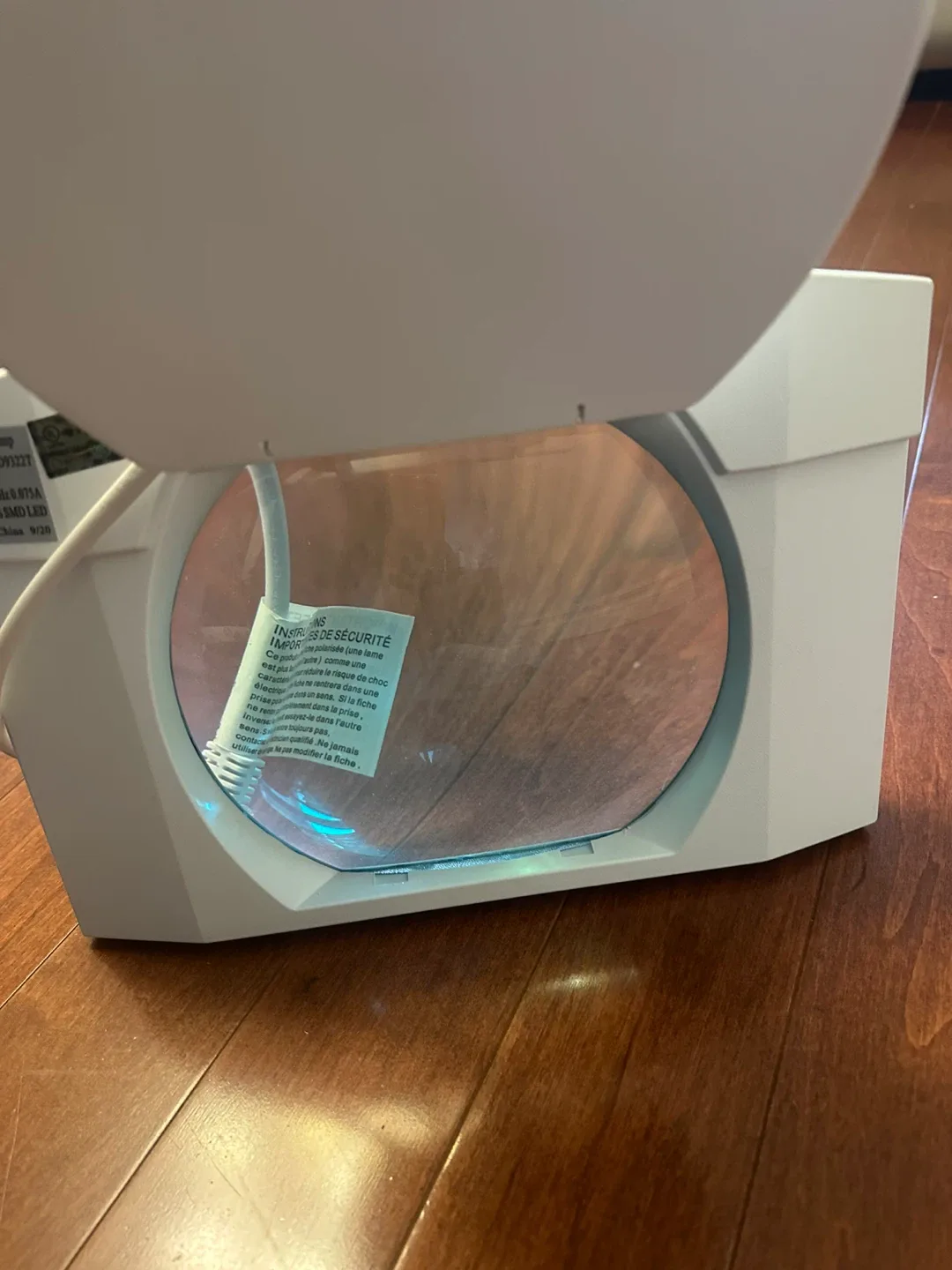 Magnifying lamp with stand image indicator(2)