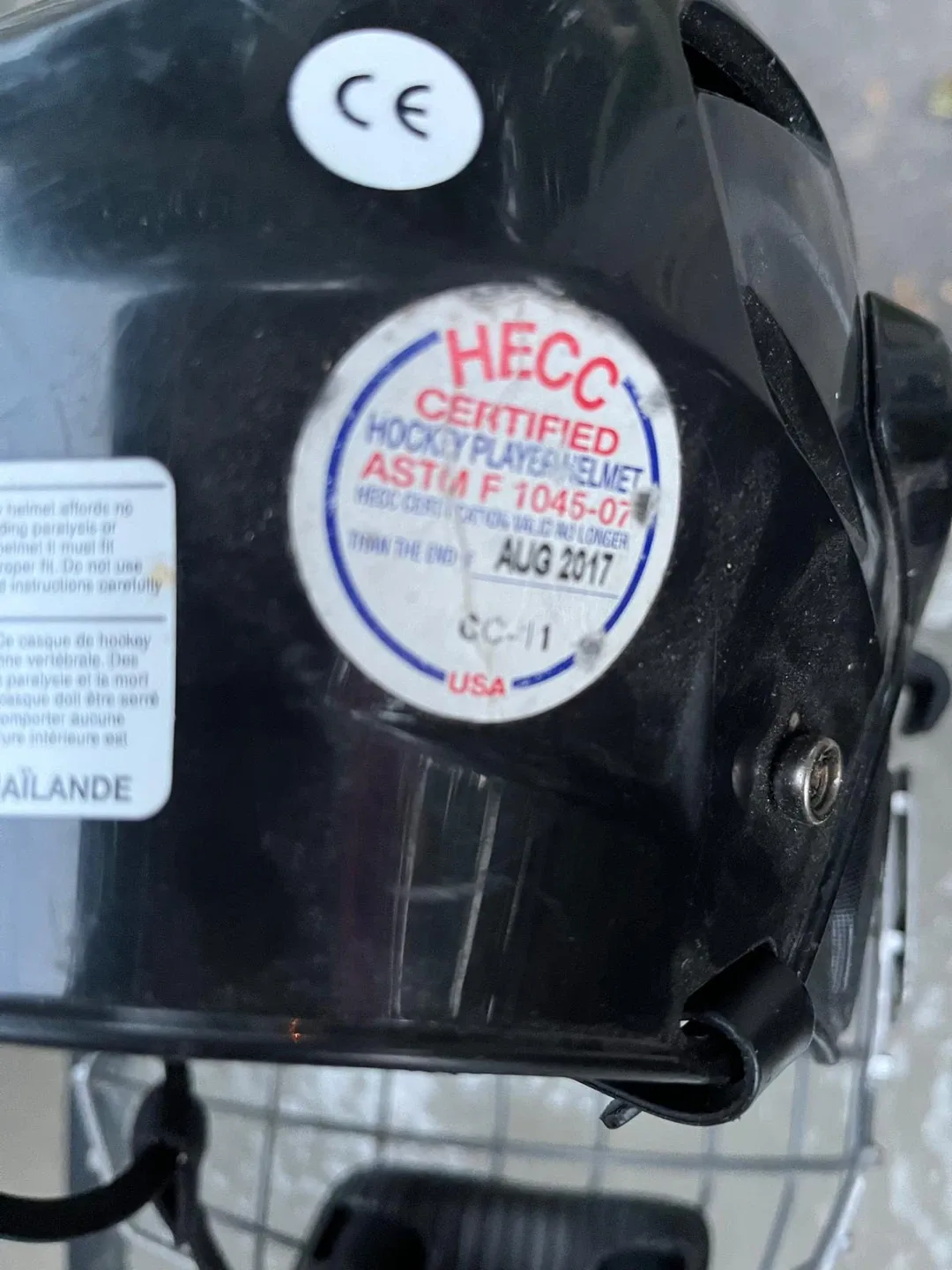 Bauer BHH2100S Hockey Helmet image indicator(3)