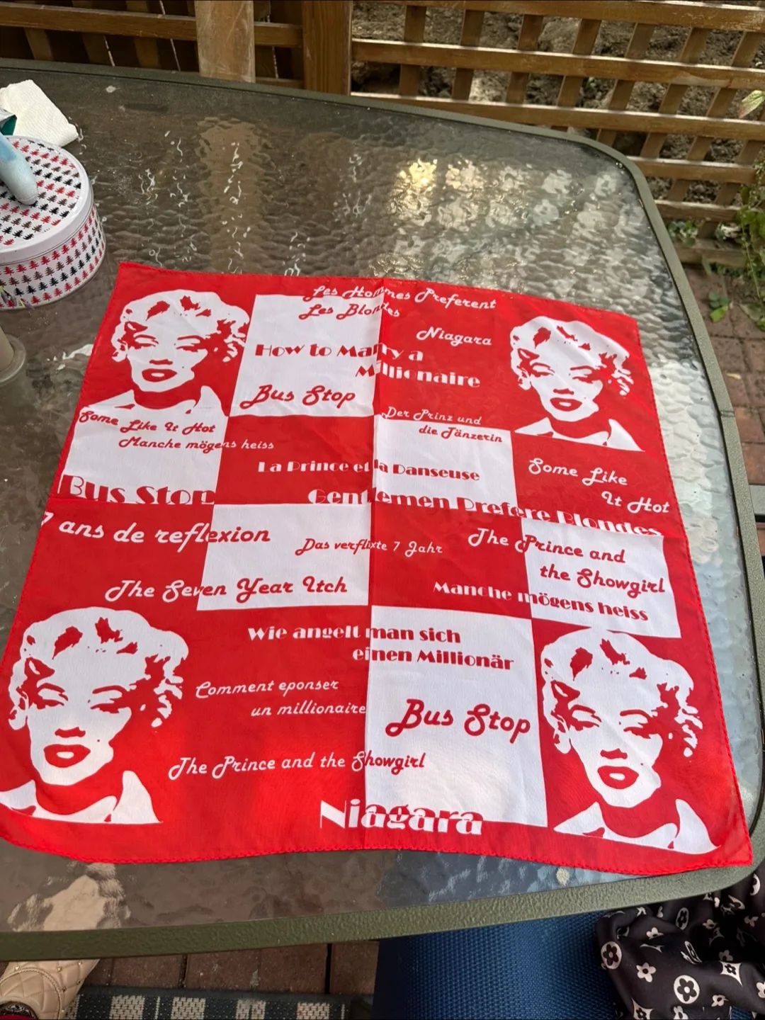 Marilyn Monroe Scarf thumbnail