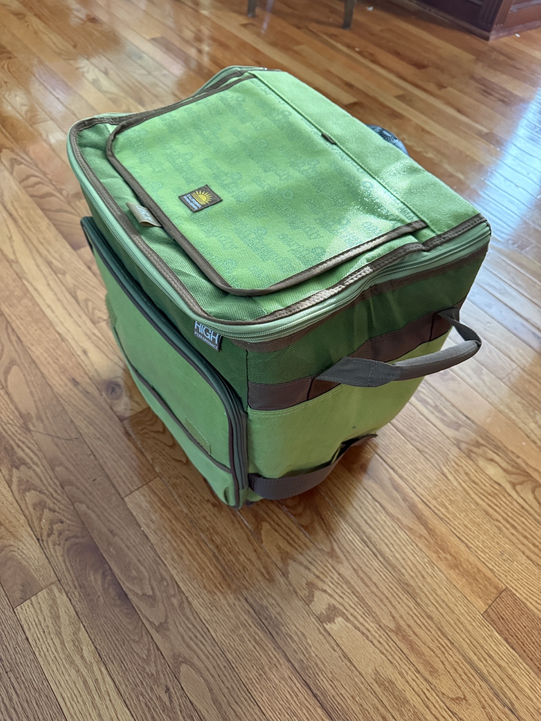 Rolling Cooler Bag - Green