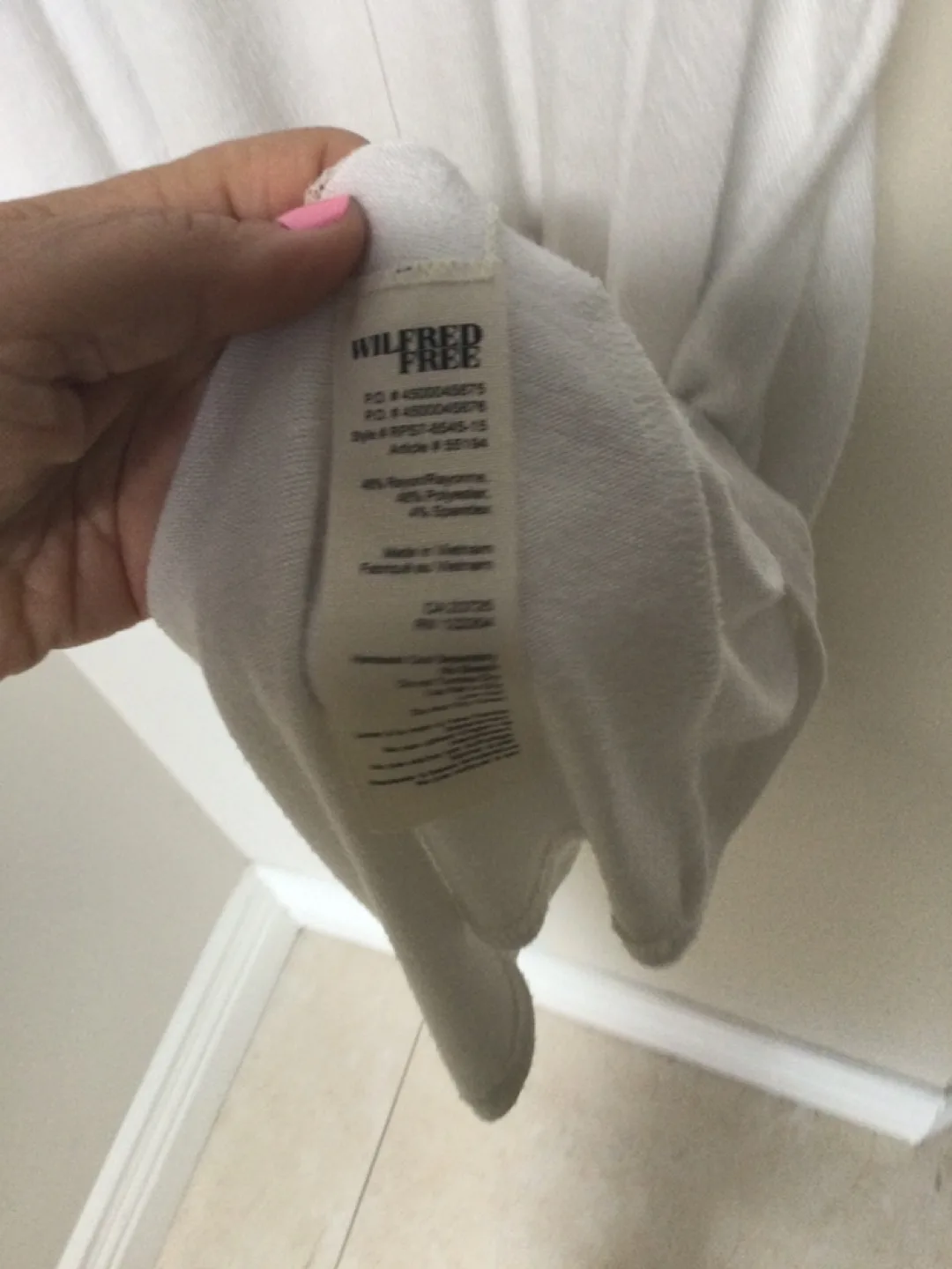 Wilfred Free White Dress - Size L image indicator(3)