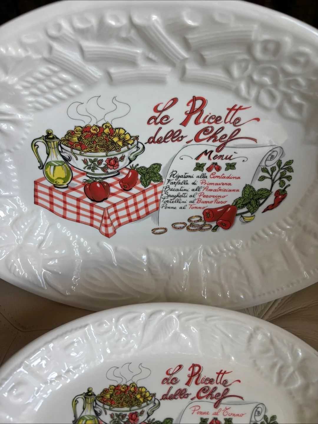 Platter and 6 dishes themed Ricette dello Chef Serving Dishes image indicator(3)