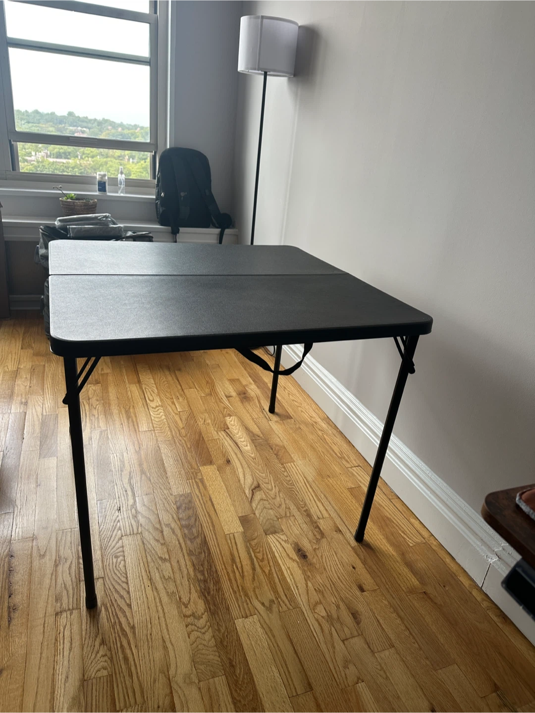 Black Folding Table