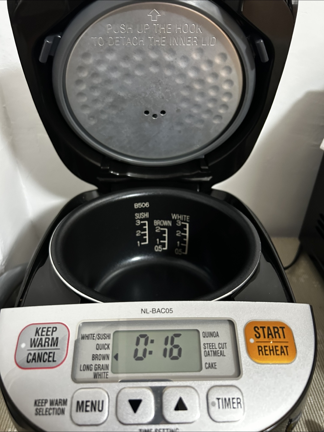 Zojirushi NL-BAC05 Rice Cooker - photo 2
