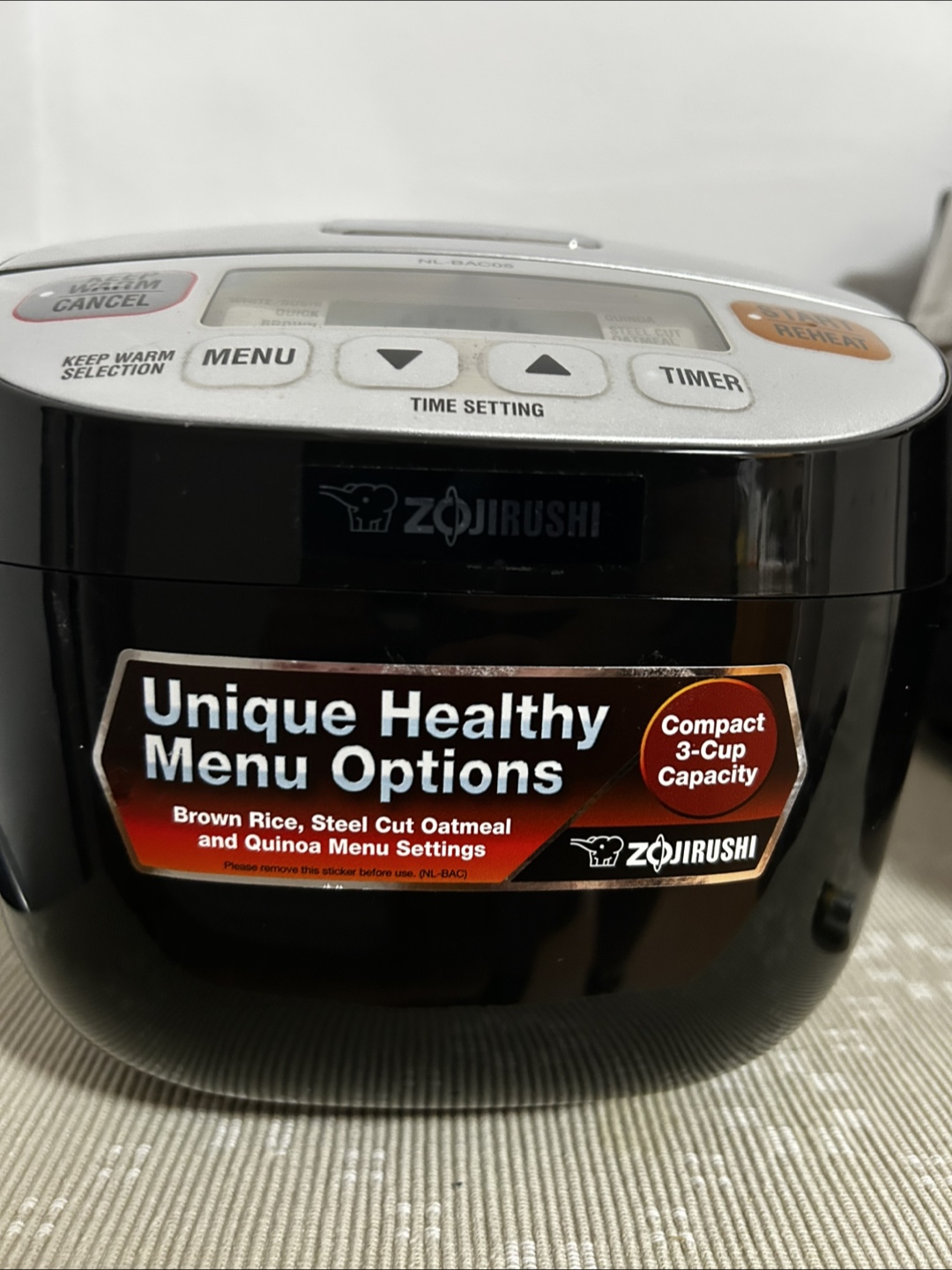 Zojirushi NL-BAC05 Rice Cooker - photo 5