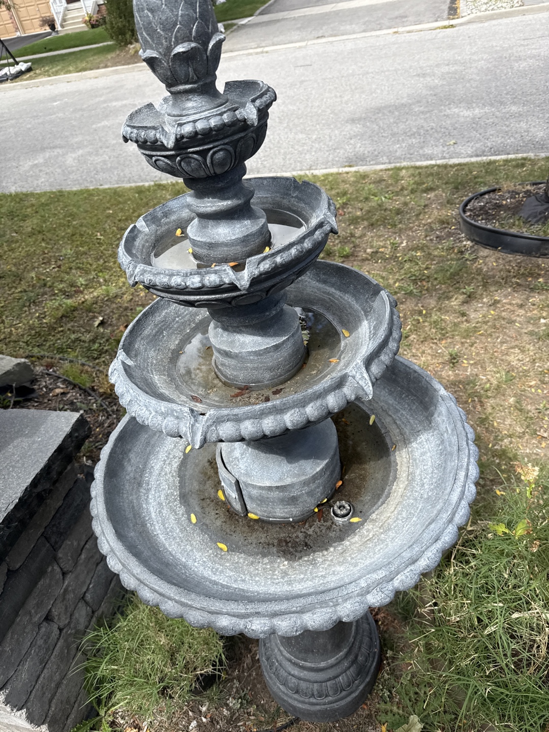 Outdoor Tiered Water Fountain