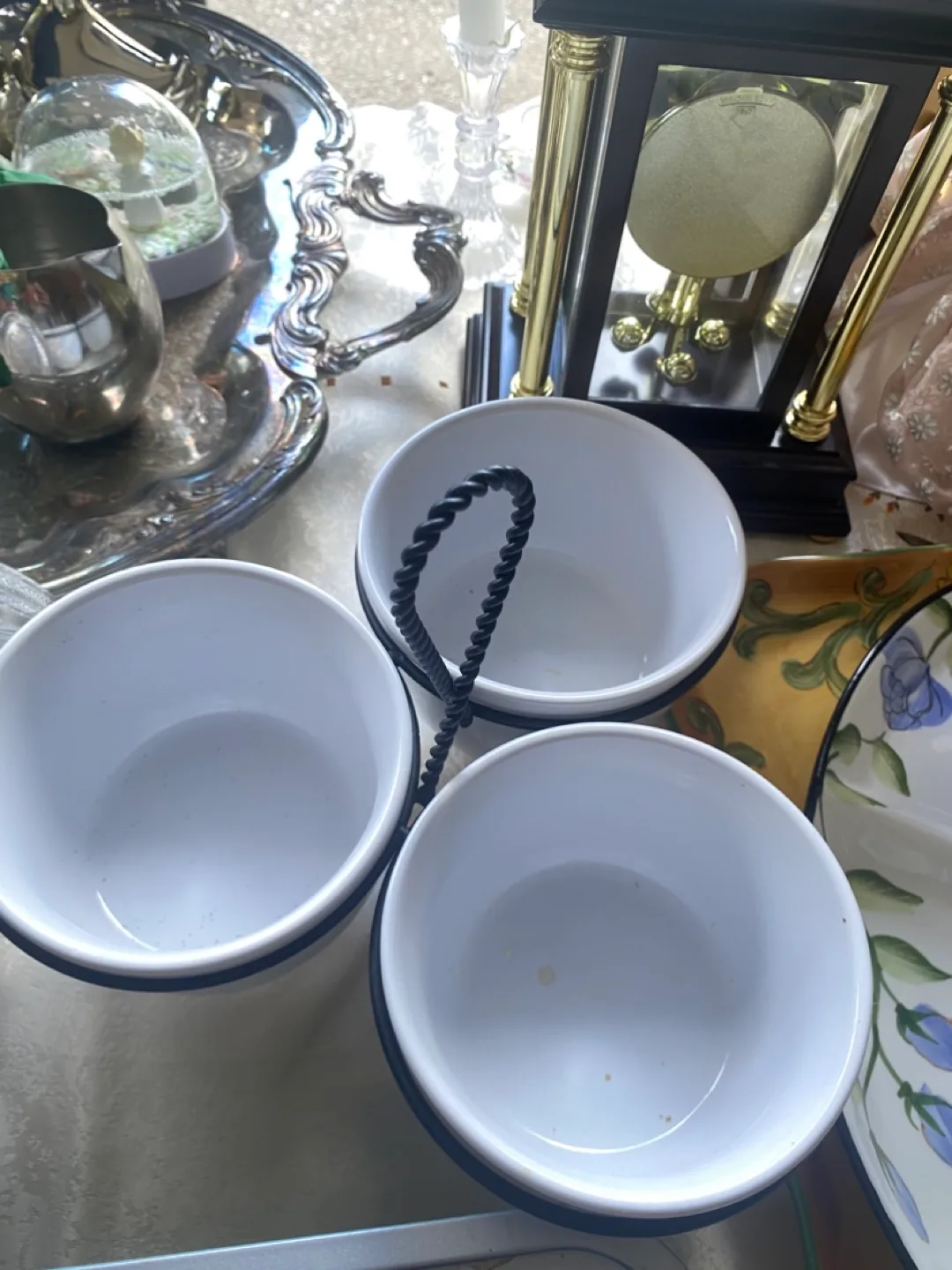 Home Trends Condiment Server - Like New! thumbnail