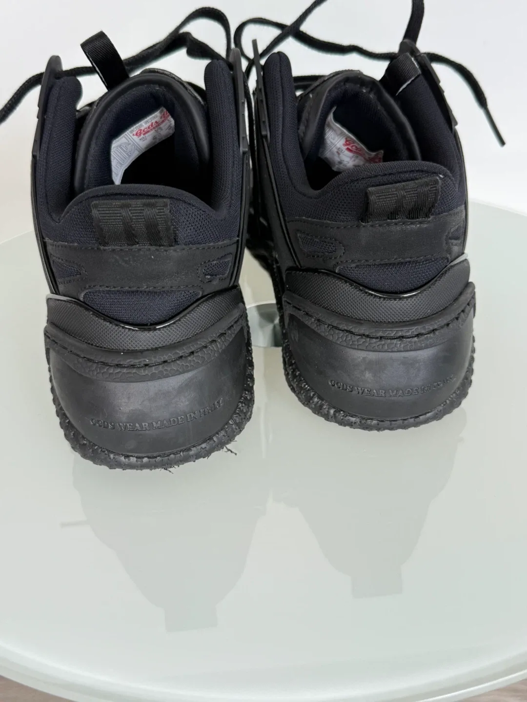 GCDS Black Slim Skate Sneakers by Italy Women image indicator(6)
