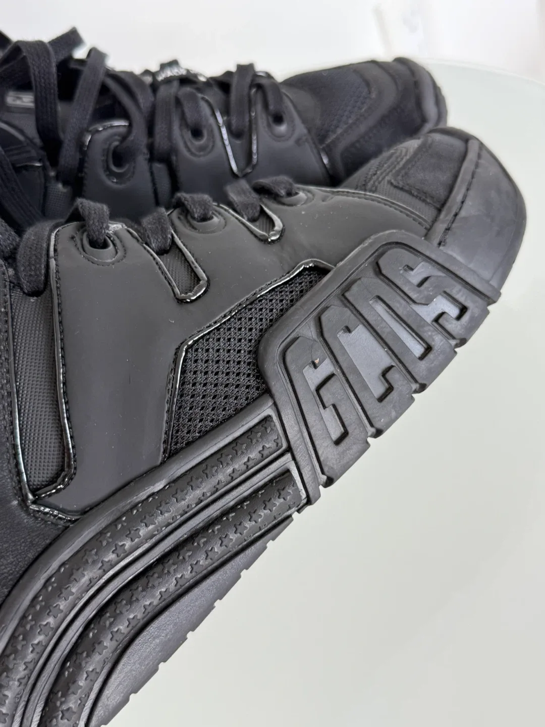 GCDS Black Slim Skate Sneakers by Italy Women image indicator(10)