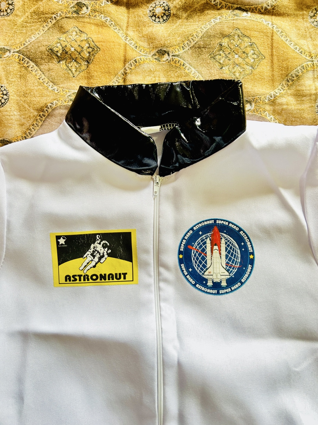 Kids Astronaut Costume with Fabric Helmet - photo 2