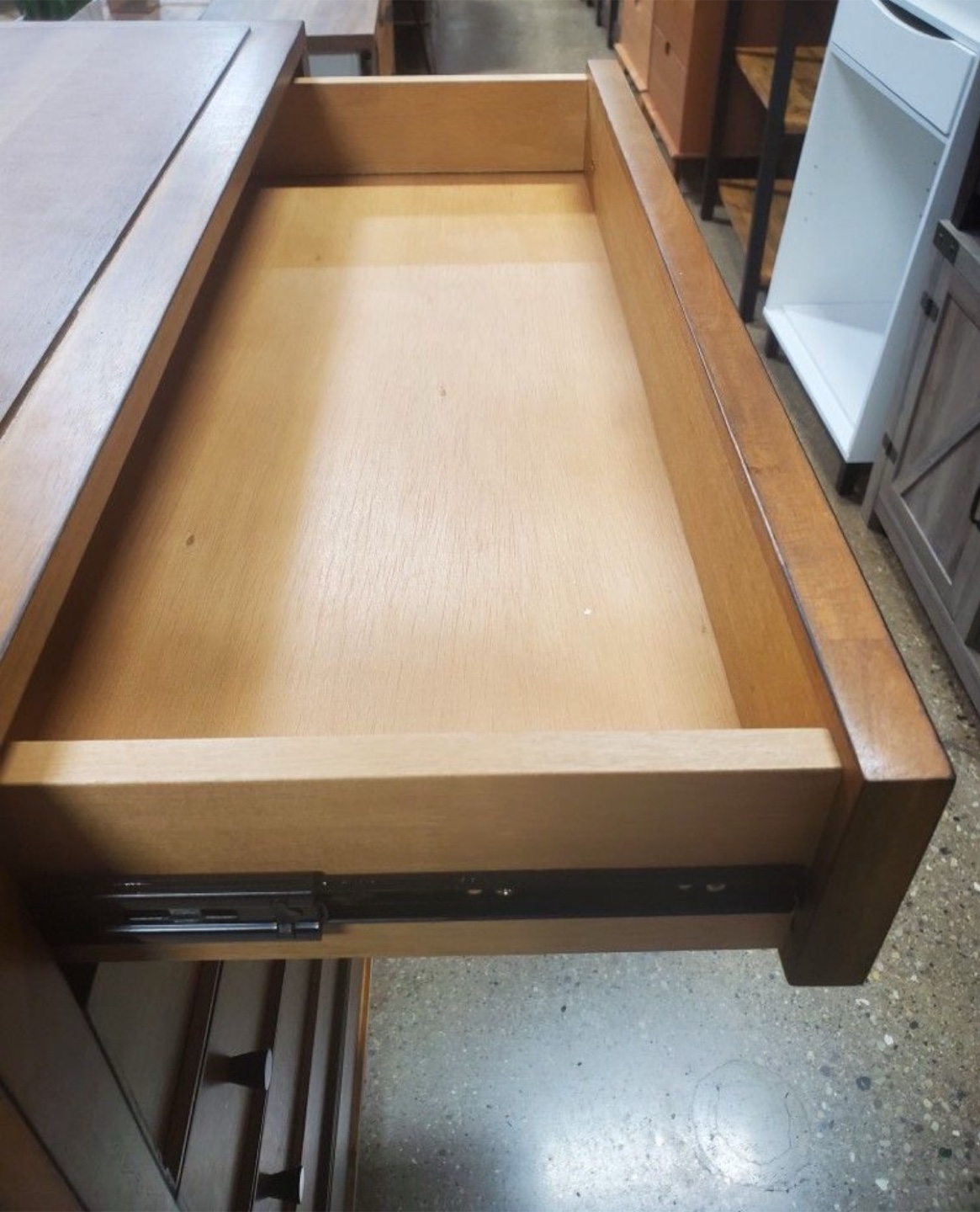 New 6 Drawer Acacia Chest Dresser Mid Century Modern - photo 4