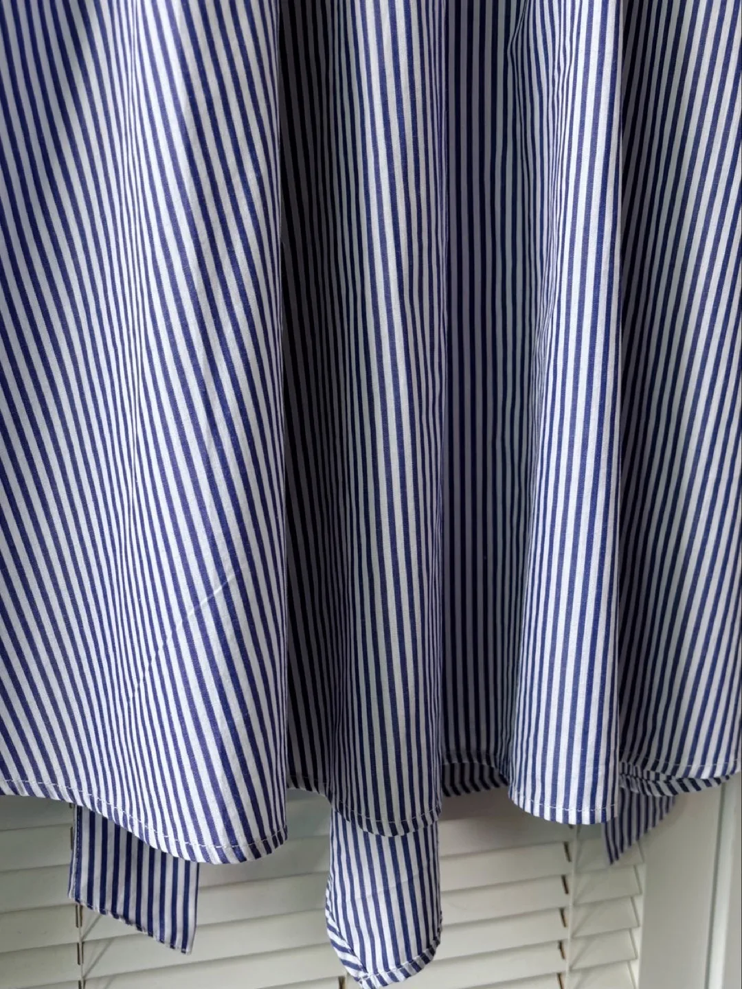 Vintage Stripe Midi Skirt with Belt & Lining image indicator(5)