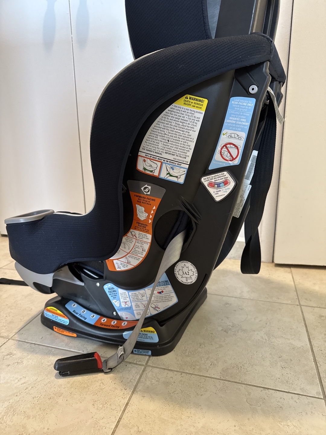 Graco Extend2Fit Convertible Car Seat - photo 3