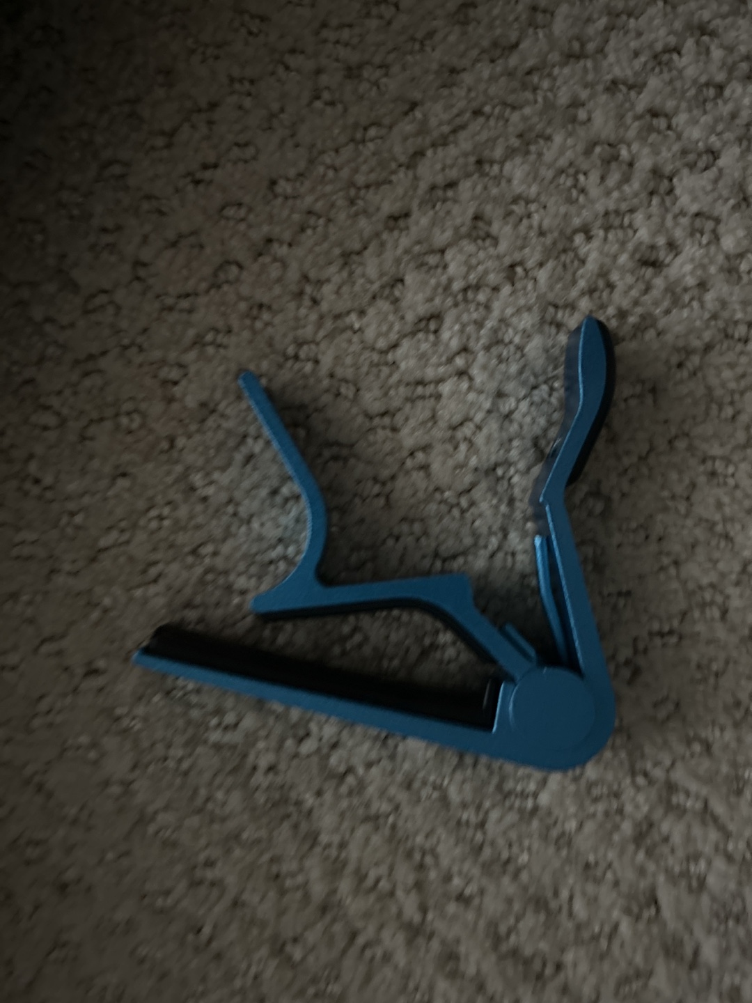 Squier by Fender Strat Electric Guitar and capo - photo 5