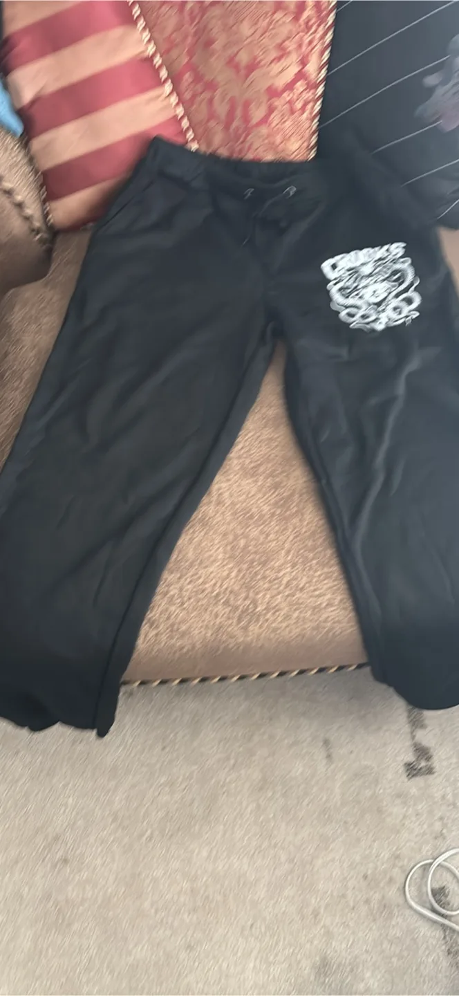 Crooks & Castles Black Hoodie & Sweatpants Set image indicator(5)