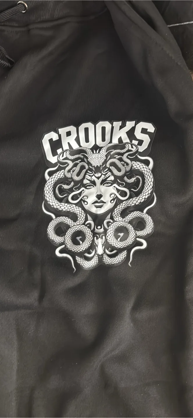 Crooks & Castles Black Hoodie & Sweatpants Set image indicator(2)